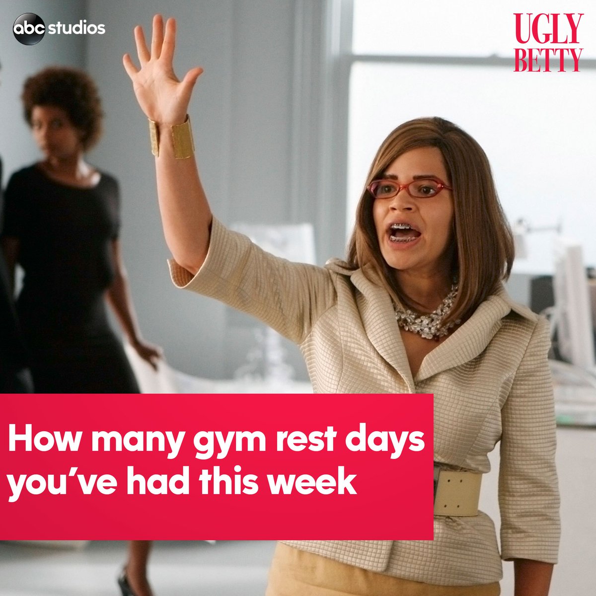 ABCStudiosUK's tweet photo. Reflecting on the week…

All seasons of #UglyBetty available on demand NOW through @primevideouk, @talktalk and @virginmedia! https://t.co/ADwPyKlffw