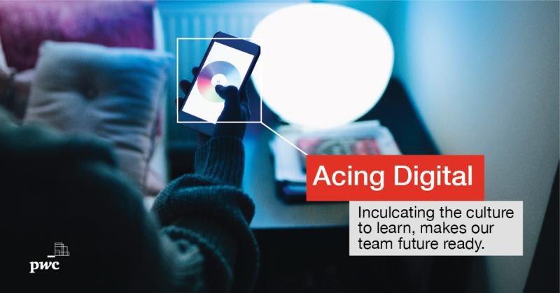 ShyamalM_'s tweet image. With #AcingDigital, our high impact digital upskilling programme at PwC India, we are future-proofing our workforce and driving the digital, technology and innovation agenda of the firm. Employees get to grow professionally and build their relevance in industry #PwCAcingDigital