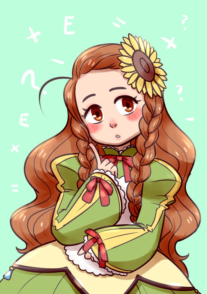 Vreemdear's tweet image. Its my partners birthday so I drew Abigail the shopkeeper from their favourite game series; Etrian Odyssey!!💖
#etrianodyssey #eo2 #artistsontwitter