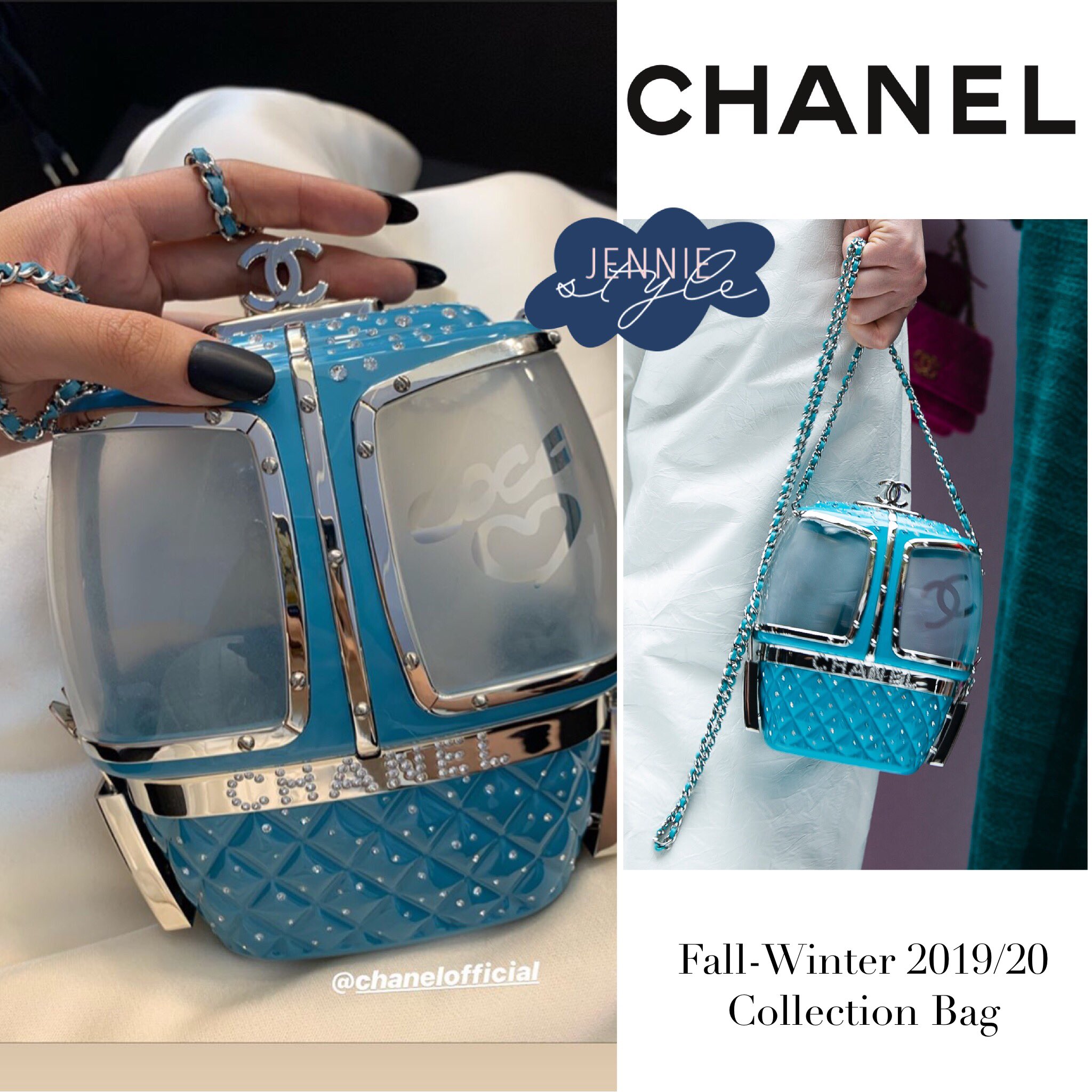 chanel jennie bag