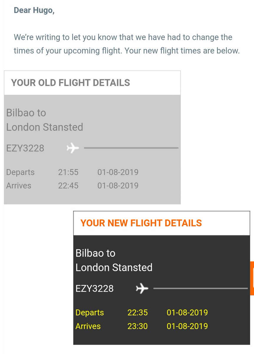 hugobusbr's tweet image. Cheers @easyJet for this... Delay number one... Given 5 months in advance...