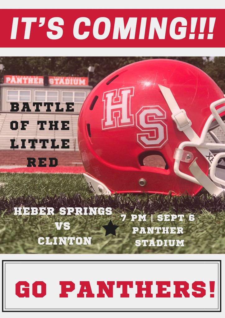 Football season is just around the corner...and that means THE BATTLE OF THE LITTLE RED!