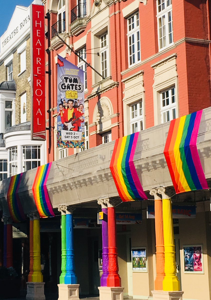 TheatreRoyalBTN's tweet photo. Our city is covered in rainbows!
Happy Pride from all of us at Theatre Royal Brighton.
@theatreroyalbtn #Pride #LoveIsLove #ThisIsHowWeDoIt #WeStandTogether https://t.co/p5nFySnAJL