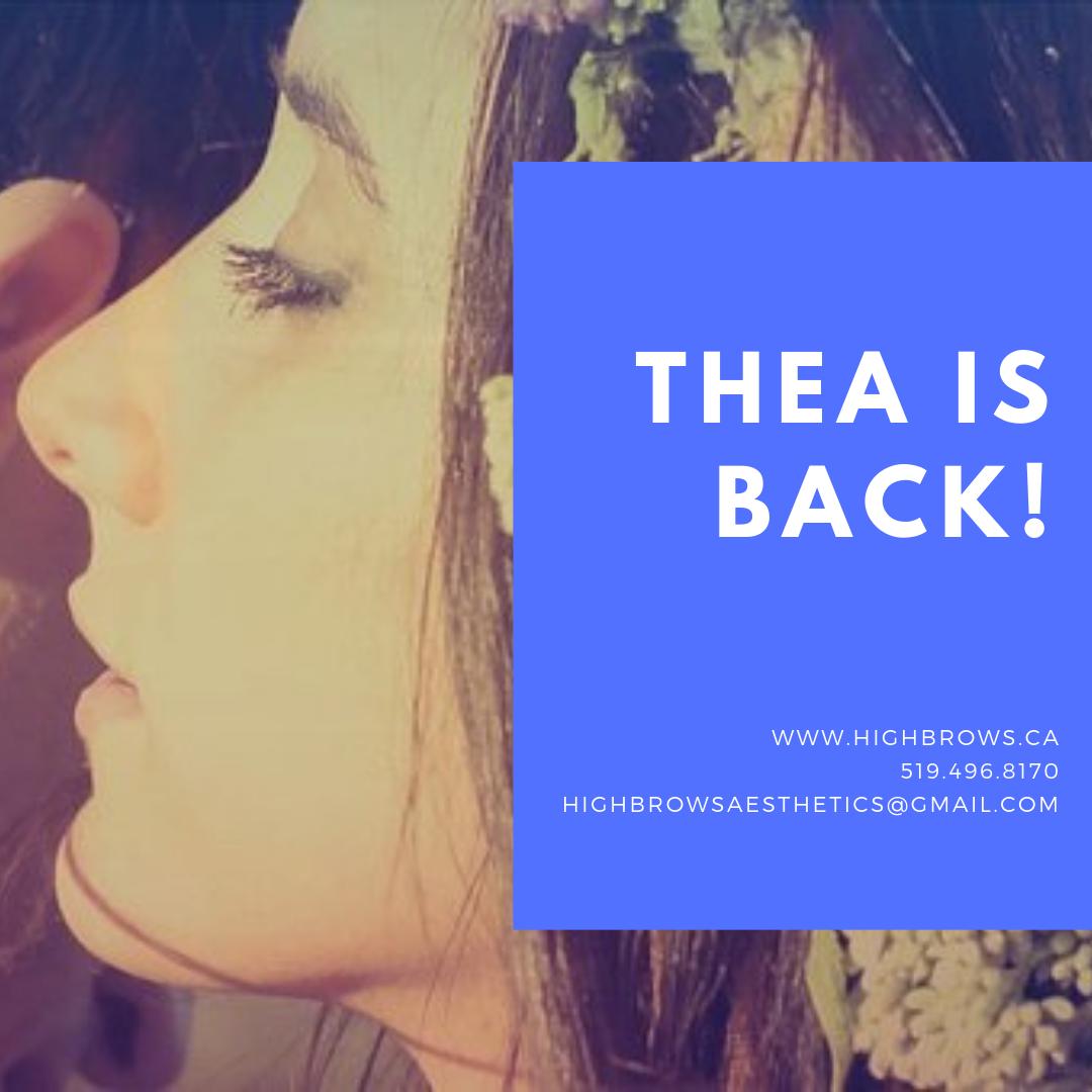HighbrowsSpa's tweet image. 💞 Thea is back from maternity leave part time! 

Call today to book a time and date. Note: we need a minimum 24 hr cancellation notice. No exceptions please! As always, thank you for your business!
.
Highbrows
519-496-8170
highbrowsaesthetics@gmail.com

#spa #beauty