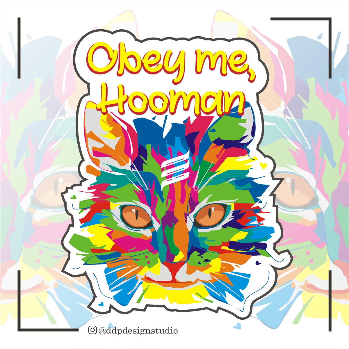 ddpdesignstudio's tweet photo. You can literally learn basic colors from this design.
.
.
.
#graphicdesign #graphicdesigner #visualidentity #lettering #catsofinsta #cats #catslovers #catsoftheday #illustration #illustrations #illustrator #dribbble #behance #vector #quotes #color #colors #colorguide #popart https://t.co/6Nk300wxf5