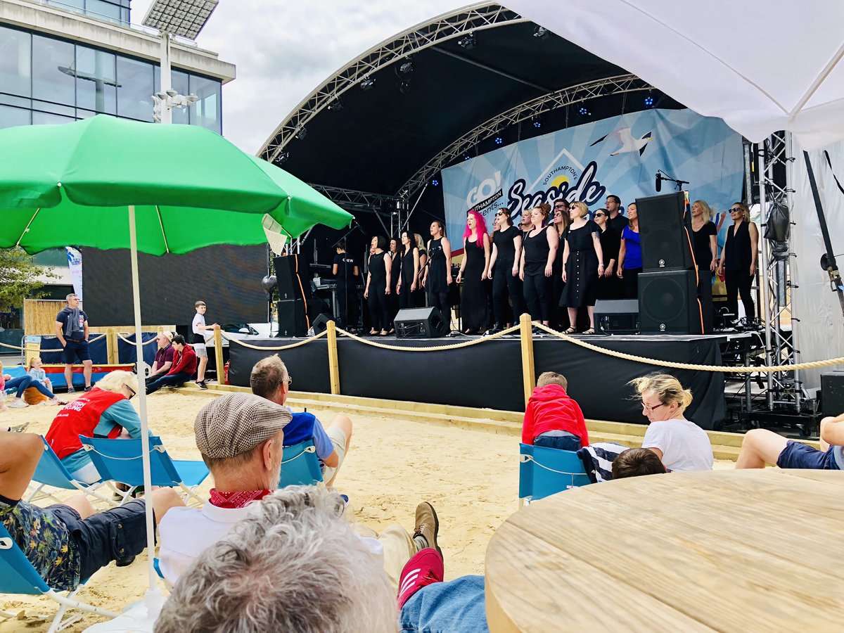 Thanks for having us today!! 💜

#SeasideInTheSquare #Choir #Performance #Southampton #GuildhallSquare