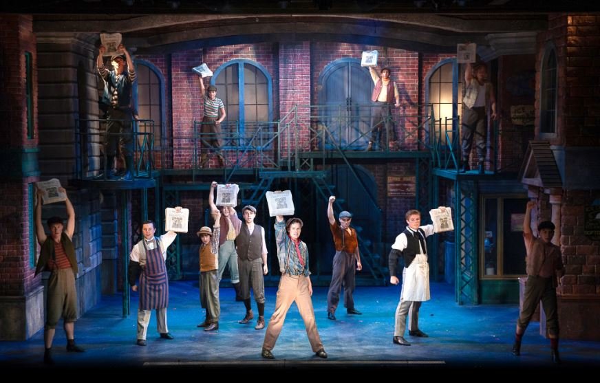 Newsies (@OfficialTBTS @SouthCountyRI)

Extra Extra! Newsies 'Seize the Day' at TBTS!

Celebrate today's 120th anniversary of the newsboys' strike with this fun and energetic musical!

Read the review here:
misstreviews.blogspot.com/2019/07/Newsie…

For more info visit:
theatrebythesea.com/newsies.html