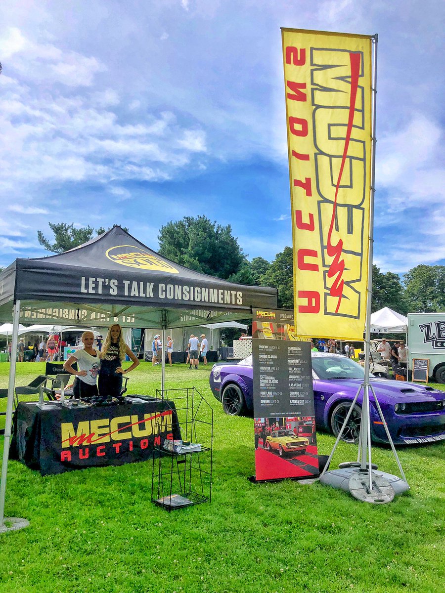 ExpEventsGrp's tweet photo. #Mecum Mobile at the 37th annual Pittsburgh Vintage Grand Prix. With an appearance by Mecum racer Denny Wilson. 🏎 @mecum_auctions https://t.co/KmTTYj2Hhf
