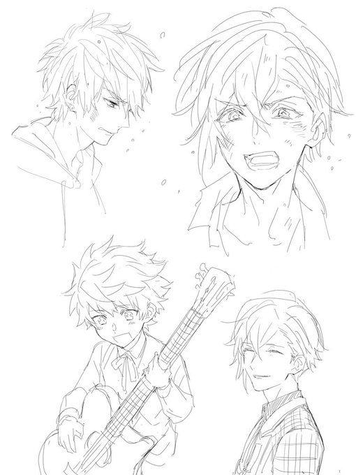 好きだった表情落書き※一ファンとしてのファンアートです 