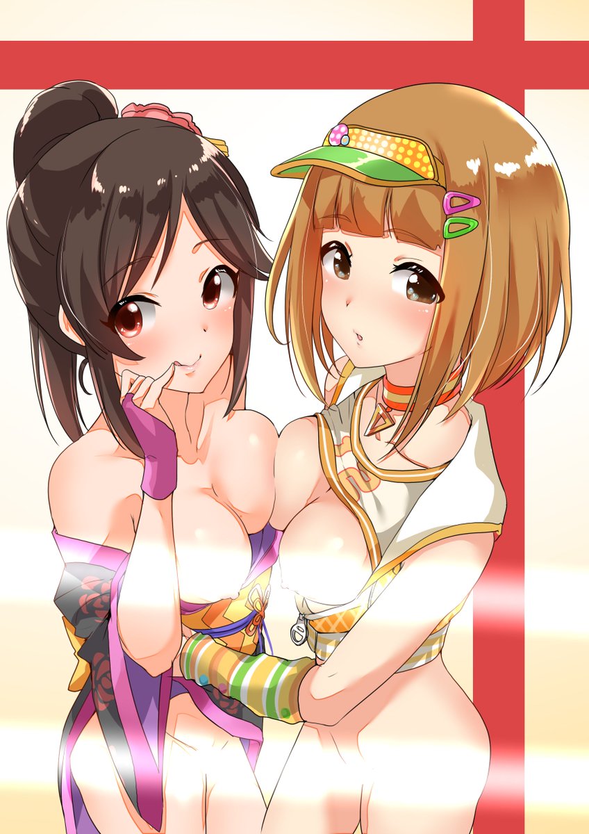 なんとか一冊目は出来上がりそうなので、サンプル載せます。夏コミ新刊1冊目はあやめ殿と柚ちゃんメインのカラー本です(B5,24p)。あやめ殿の方は漫画です、エッチなのは後でpixivにうpするつもりです。えっちなことをします🤔🤔🤔 