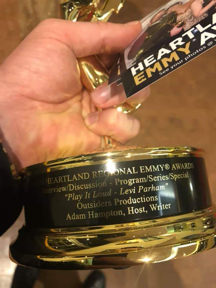 WeirderOK's tweet photo. Big congrats to @OutsidersLLC on its Emmy win! If you haven't seen @leviparhammusic's #PlayItLoud episode, watch it here: https://t.co/bRzbSh6T6i https://t.co/JGypNDeja3
