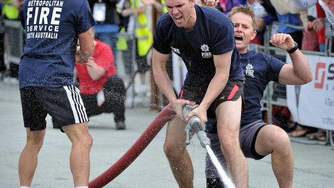 WorldPoliceand1's tweet photo. We've been working hard with our friends 
@cityofbhamal
 &amp; 
@inbirmingham
 to bring this Olympic-style, international multi-sport event featuring 10,000+ first responders to Birmingham! (via 
@bhambizjrnl
) https://t.co/zmggtKitf4