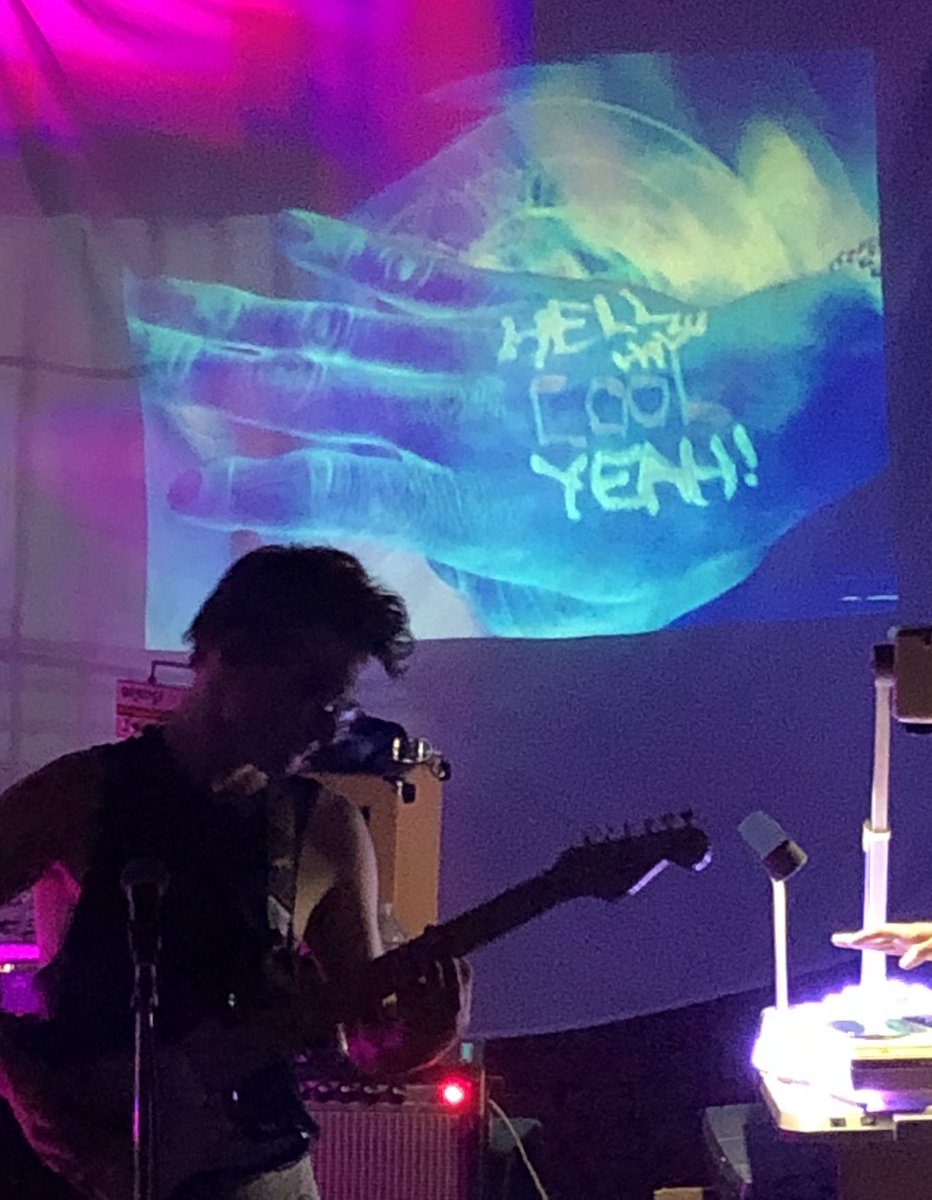 SpinandSay's tweet photo. @heatdeath Here is @HartleRoadBand in their natural habitat earlier that night https://t.co/c45adwklQM
