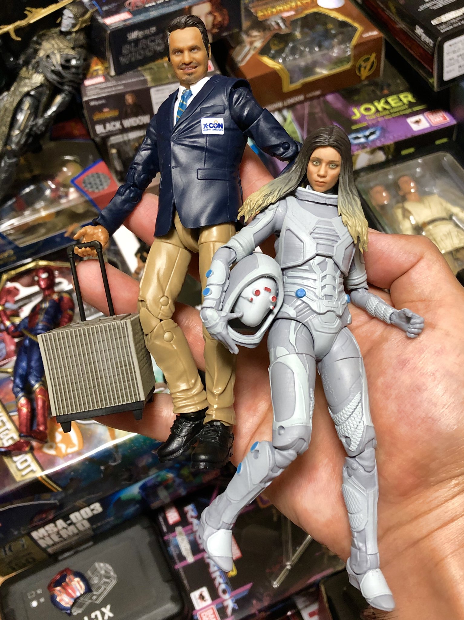 マーベルレジェンド ルイス ゴースト アントマン ワスプ アベンジャーズ 未開封 新品 マーベルレジェンド アントマン\u0026ワスプ ルイス ゴースト　ブラックシリーズ