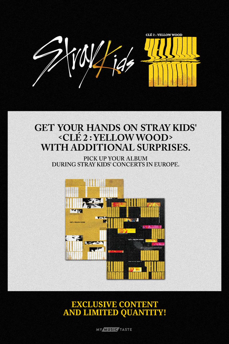 summerlixdreams's tweet photo. EU/ WW Stray Kids Mymusictaste Yellow Wood GO
🌸 £15 per album
🌸 Can do mmt exclusive Photocard sorting
🌸 Will pick up at London concert
Form: https://t.co/WU2JzZE39v https://t.co/46gbaM4X4I