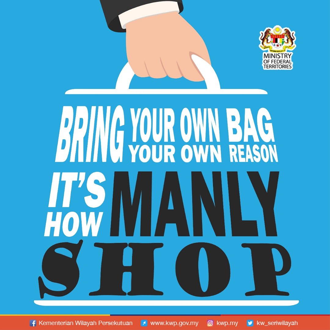 kwp_my's tweet photo. It's always cool to bring your own bag.
#KWPMalaysia #WilayahTV #BringYourOwnBag #BYOB #SayNoToPlastic #BringYourOwnBeg #WilayahPeduliHarapanDipenuhi #BringYourOwnContainer https://t.co/5PgAF3ZXZx