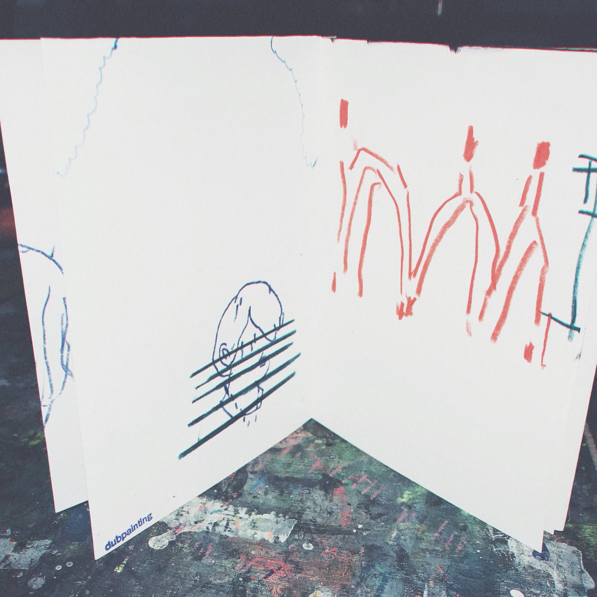 DubPainting's tweet photo. #zine #painter #painting #abstract #art #drawings #dubpainting #comtenporary
#painter #painting #comportal #studiowall https://t.co/yVaiyfNpue
