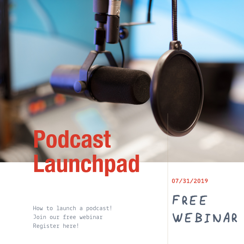 M4rketingGeeks's tweet photo. We are launching a free webinar @ July 31st! How to launch a podcast? Learn from the geeks and register now herehttps://tinyurl.com/y3tbkkhl https://t.co/N7AqNJWoAQ