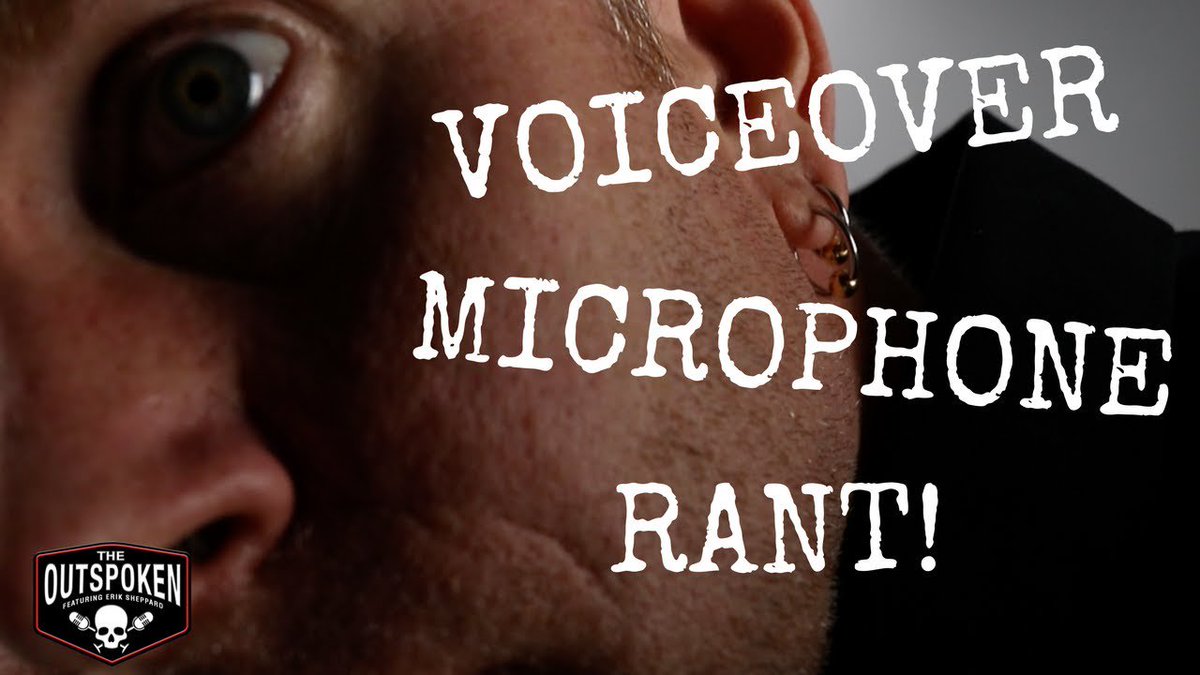 TheOutspokenVO's tweet photo. #Voiceover Microphone Rant!  What are the big 3 vo microphones?  Which one should you buy? 
Talent agent @eriksheppard  talks about this and more on this episode of The Outspoken: https://t.co/JP4F72iXIw

#homestudio #proaudio #voicetalent #voiceacting #boothtalk https://t.co/C4K57BkaDe