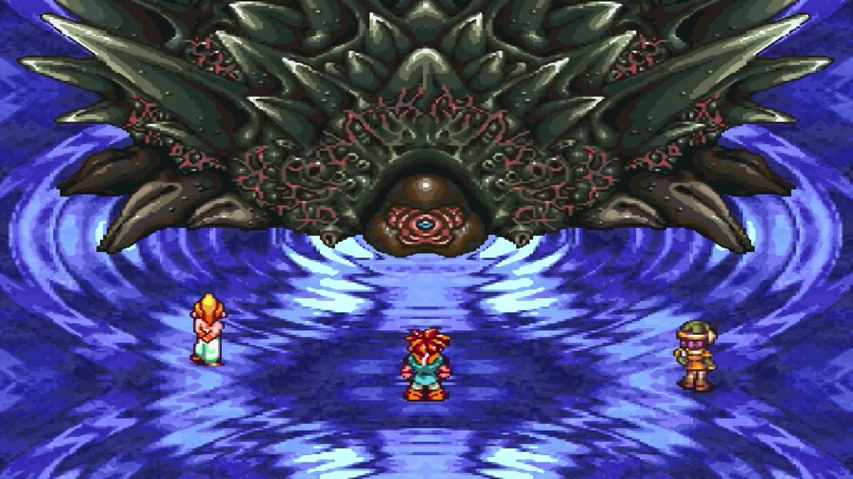 LadyPelvic's tweet image. A timeless fight. ♡

#chronotrigger
