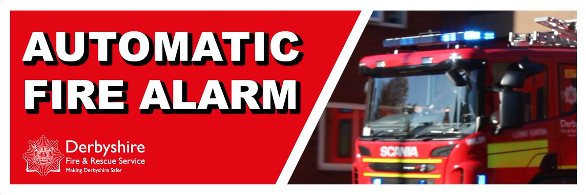 DerbyshireFRS's tweet image. 13:12 @NottmRoadFS attended an alarm activation on Old Chester Road #ChesterGreen. Following investigation, #Firefighters confirmed that this was a #FalseAlarm caused by burnt cooking and ventilation of the property was required. No further action.