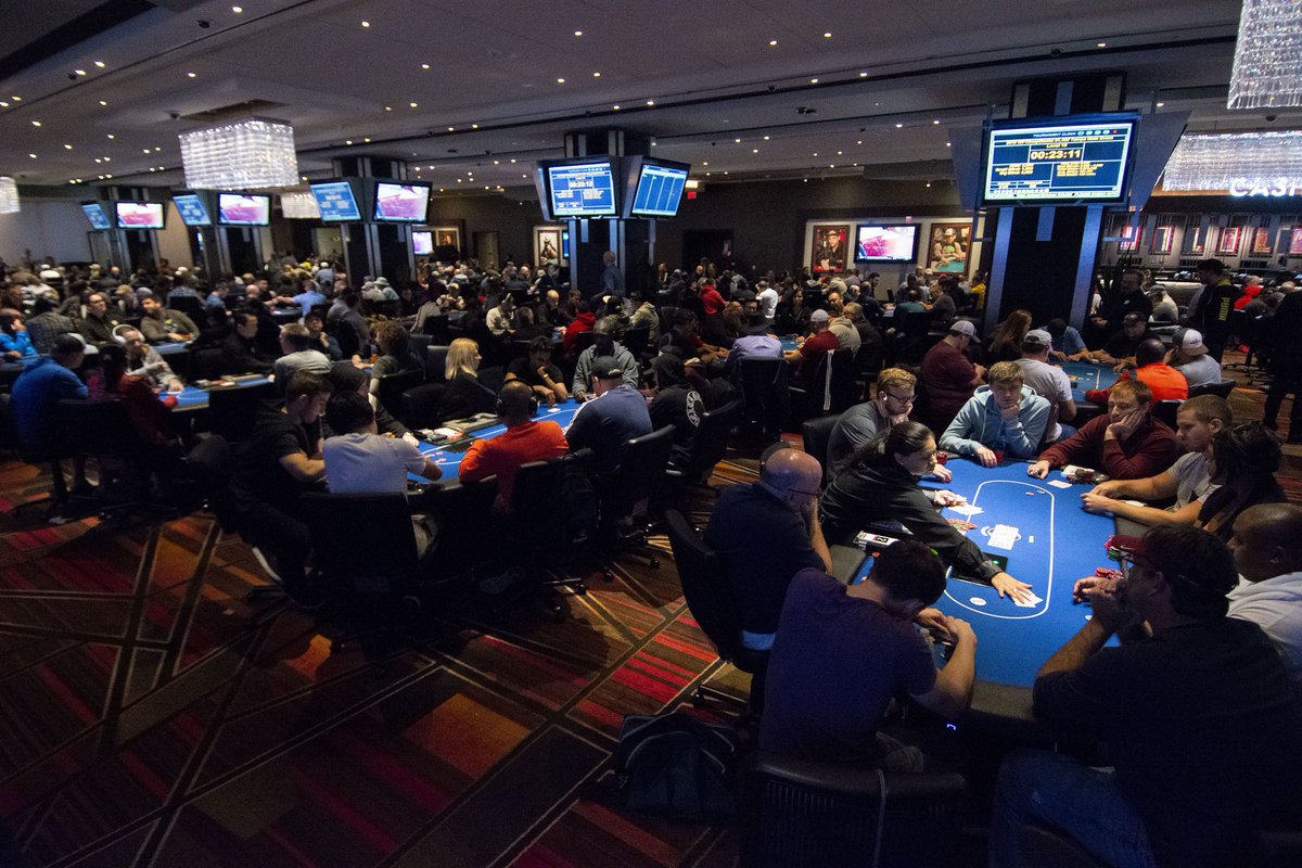 SHRTPoker's tweet photo. All the starting flights are in the books and Little Slick is on to Day 2! Cards go back in the air at 11am with a $200,000+ prize pool up for grabs.
Chip counts, table draws and payout information: https://t.co/KQDSTYLz5F https://t.co/Teahn6ZwrO