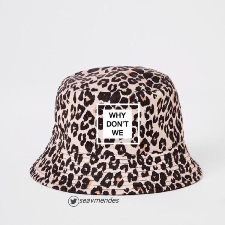 camo & leopard print wdw bucket hats