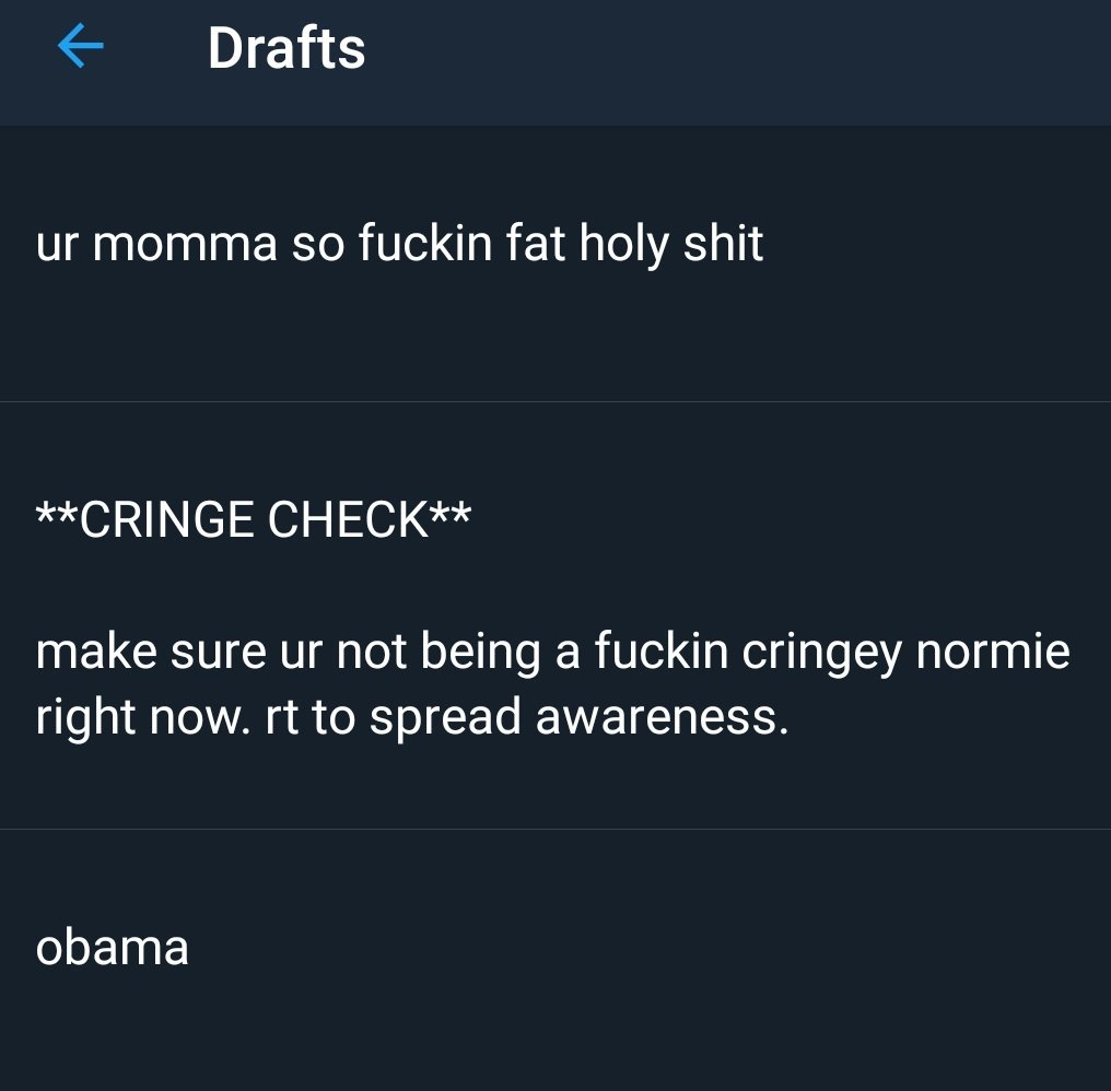 goodguyfitz's tweet photo. the absolute state of my drafts lately https://t.co/EItCqK9ab3