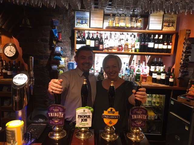 Our amazing managers celebrating 6 years at The Globe! #bestmanagers #theglobe #staustellfamilygroup #staustellbrewery #celebrations🎉