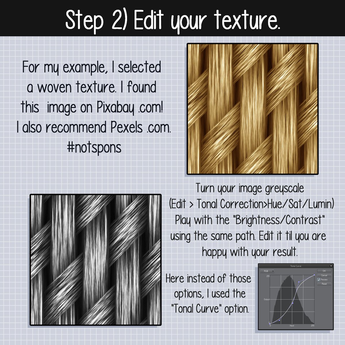 miyshka_'s tweet image. I made a little tutorial on how to create a textured brush! I'm not the best teacher but I'll be happy if this helps anyone out. 😊💞 This is in clip studio paint pro! 1/3