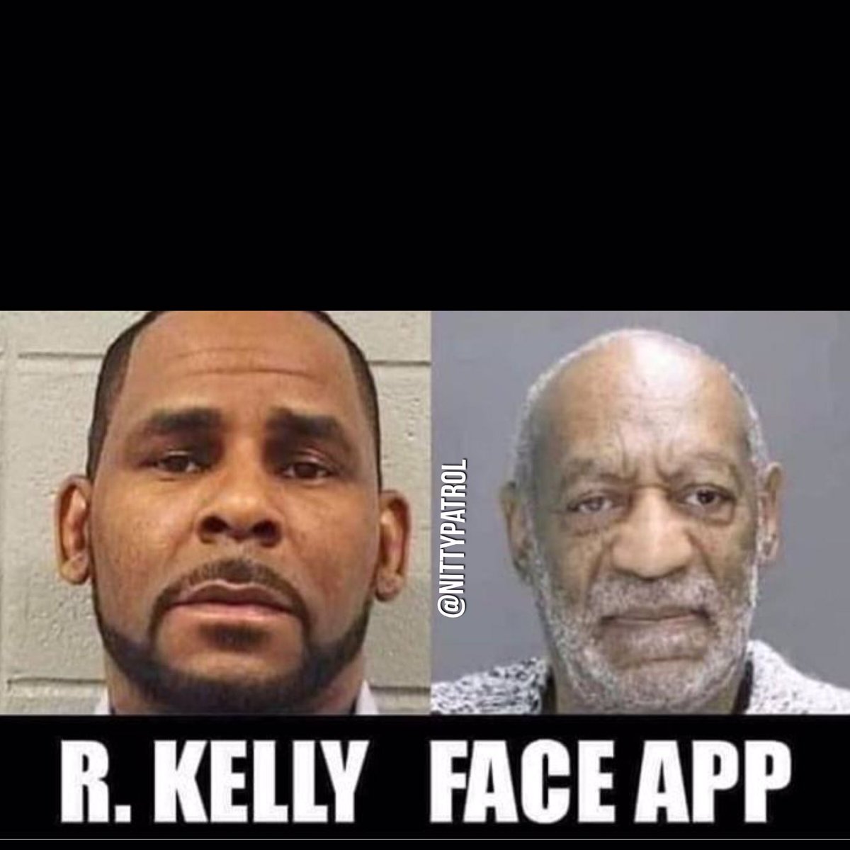 NittyPatrol's tweet photo. Na I’m done 😂

#faceapp #rkelly #billcosby #nittypatrol https://t.co/gpoJICS9In