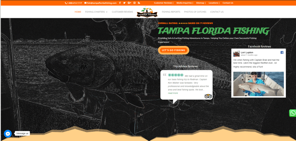 OutdorWebDesign's tweet image. Tampa Florida Fishing outdoorwebdesigns.com/tampa-florida-…