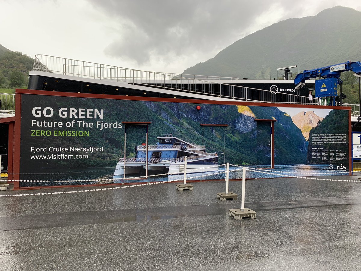 AndreasL3's tweet photo. The best expirience on my norway roadtrip: A cruise with the fully electric ship through the beautifull fjords of norway 🇳🇴. #electricvehicles #naerofjord #futureofthefjords #ZeroEmission https://t.co/6TiI8F5MvF