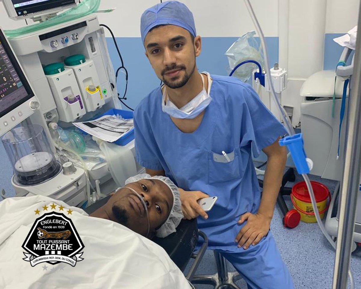 TPMazembe's tweet photo. 21 juillet 2019
BLESSE EN EGYPTE #TotalAFCON2019 AVEC LE @malifootball 
#MOUNKORO opéré avec succès du genou
#TotalCAN2019 #TPMCAN2019
https://t.co/Vp6Zq1Q77P https://t.co/NNPP94dFe4