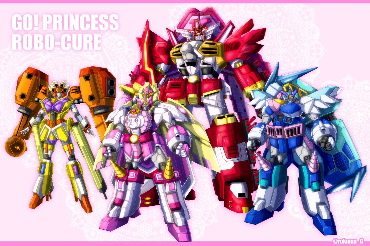 ロクまｇ على تويتر プリキュア全員集合合作19 その他キャラ部門でスマイルプリキュアの 鉄人戦士ロボッター やります プリキュア でロボットネタ 大好物です楽しみます