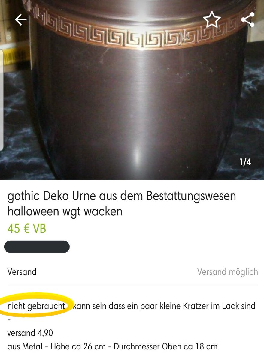 "Nicht gebraucht"
"Aus Metal"
🤘🏻
<a href="/keinanzeigen/">Keinanzeigen</a>