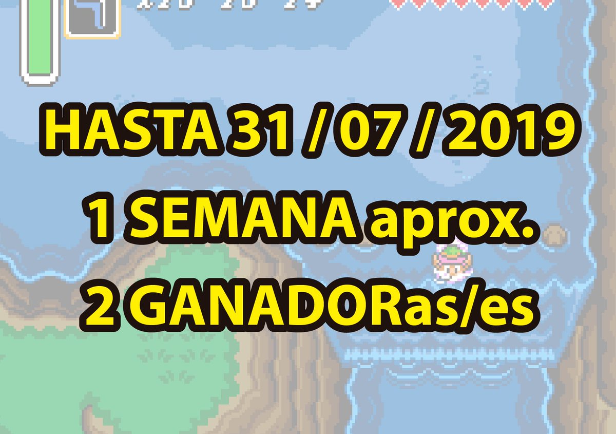 Newoldgames's tweet photo. Antes de las vacaciones, toca dar amor
#sorteoNOG n.12  un #ZELDA lamible quieres #baidefeis ?
^^ https://t.co/r2onZGWBAP
