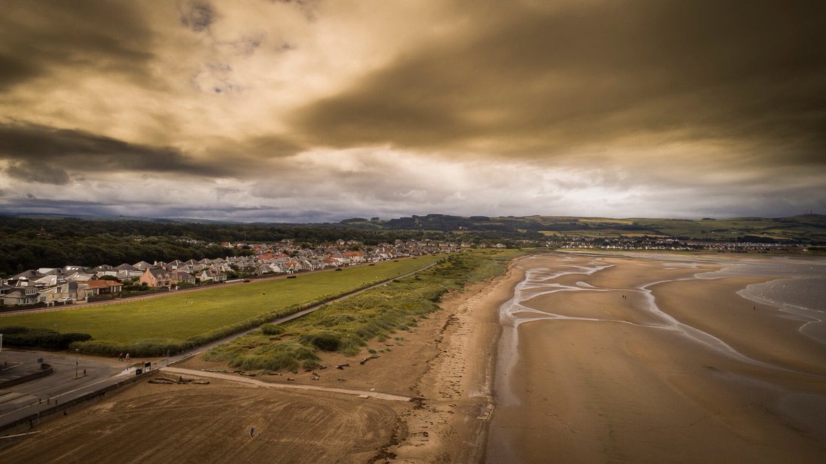 Dark skies down in Ayr....
Thankfully I’m off to Barcelona