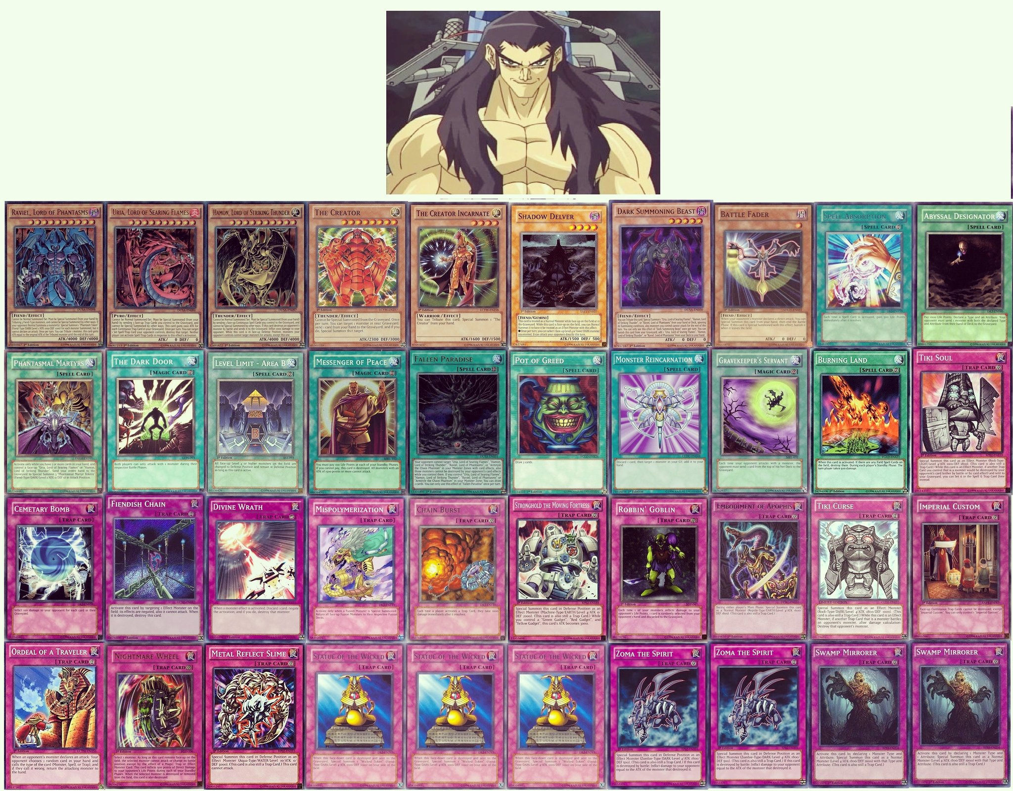 yugioh kagemaru deck Complete Custom for Yu-Gi-Oh! GX Yu-Gi-Oh Anime Recipes on X: