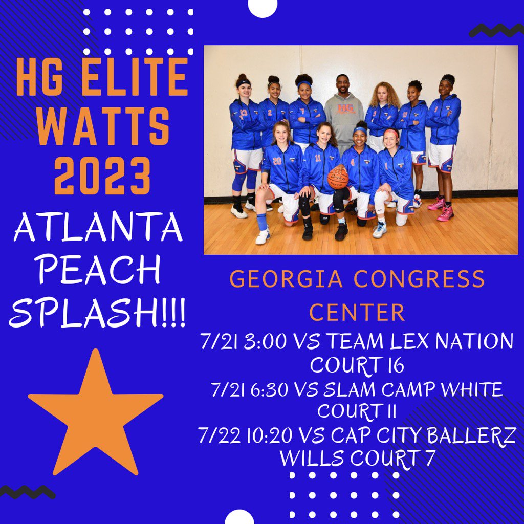 HigherGoalsHoop's tweet photo. Wanna see THE FUTURE?!?

Be on Court 16 at 3pm to watch HG Elite 2023 vs. @TeamLexNation. 

Several future D1 LOCKS in this one. 

@ATLPeachSplash @PBRhoops @Ohio_Basketball @neb_media @NikeTOChampions https://t.co/IYMRw2vwcY