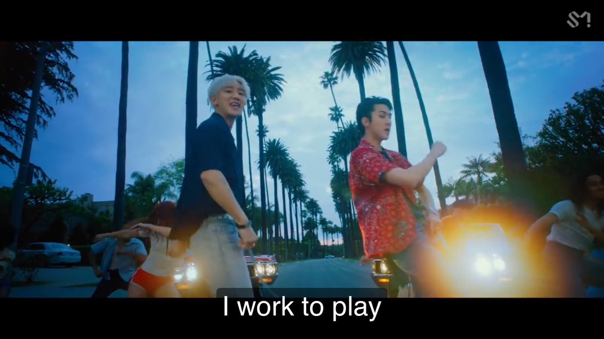 eunopia's tweet photo. WHY DIDNT THEY TELL ME I NEEDED A LIFE TIME SUPPLY OF WIGS TO GET THROUGH THIS MV ?? 

#WhatALifeWithSeChan
#오늘자정_WhatALife 
#EXO_SC @weareoneEXO https://t.co/zzaXj6M3Zk