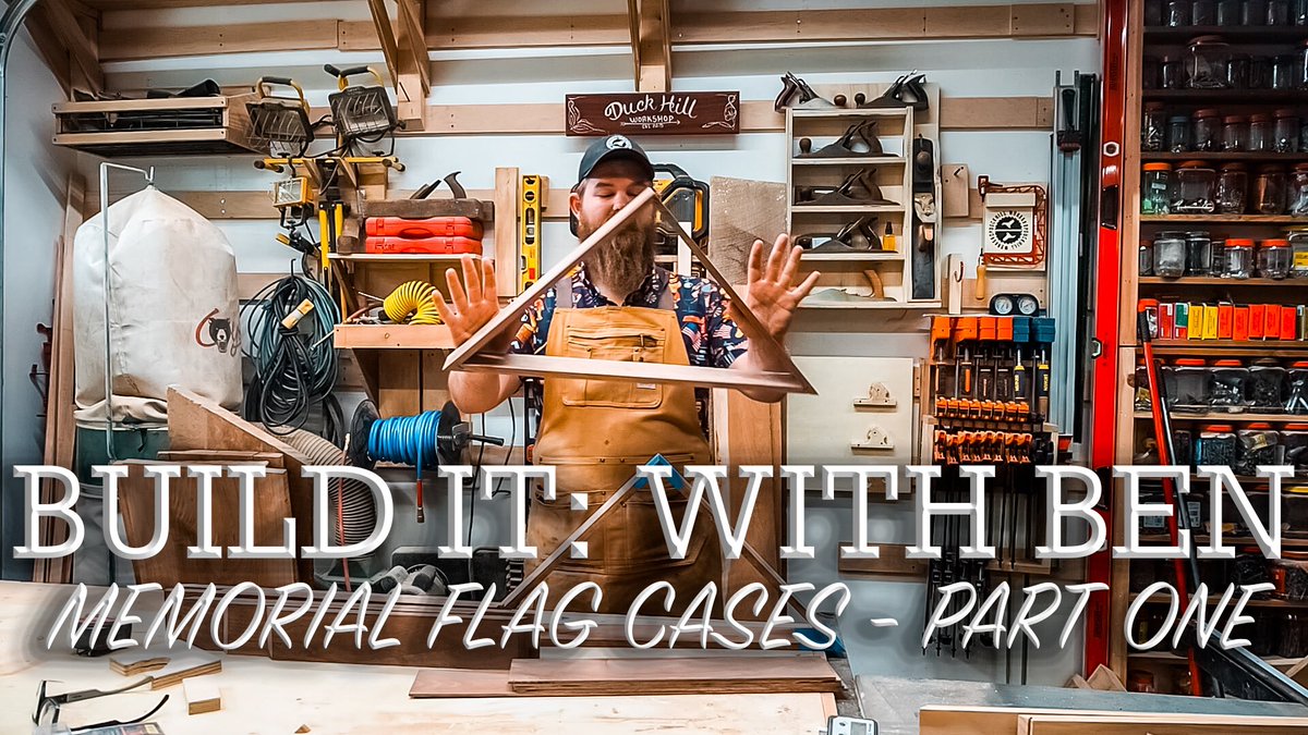 Build IT: with Ben - Memorial Flag Cases - Part One. Watch it Here———->youtu.be/qIrGzAT3rTs  #woodworking #veterans