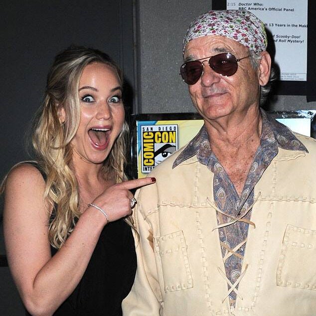 Our favorite moment from #ComicCon was from 2015...of course! #BillMurray
