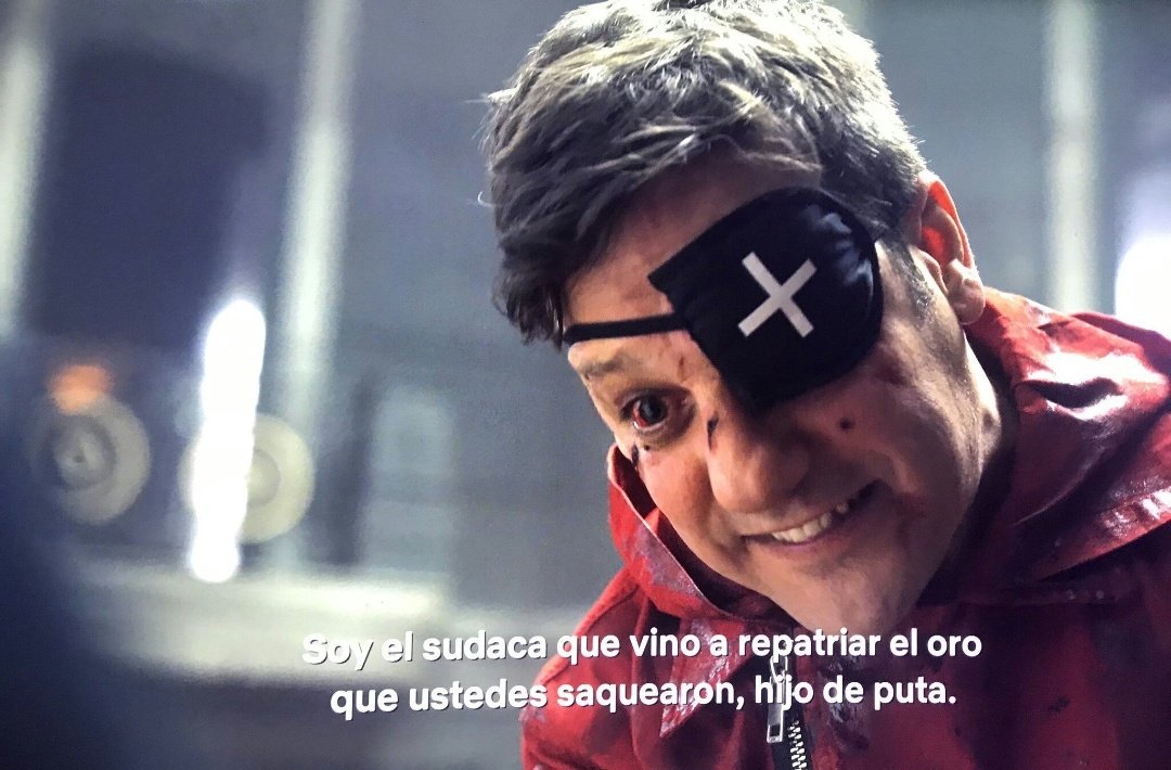 joaltobe's tweet photo. #lacasadelpapel3 BumBumChao jaja https://t.co/abVcJQow12