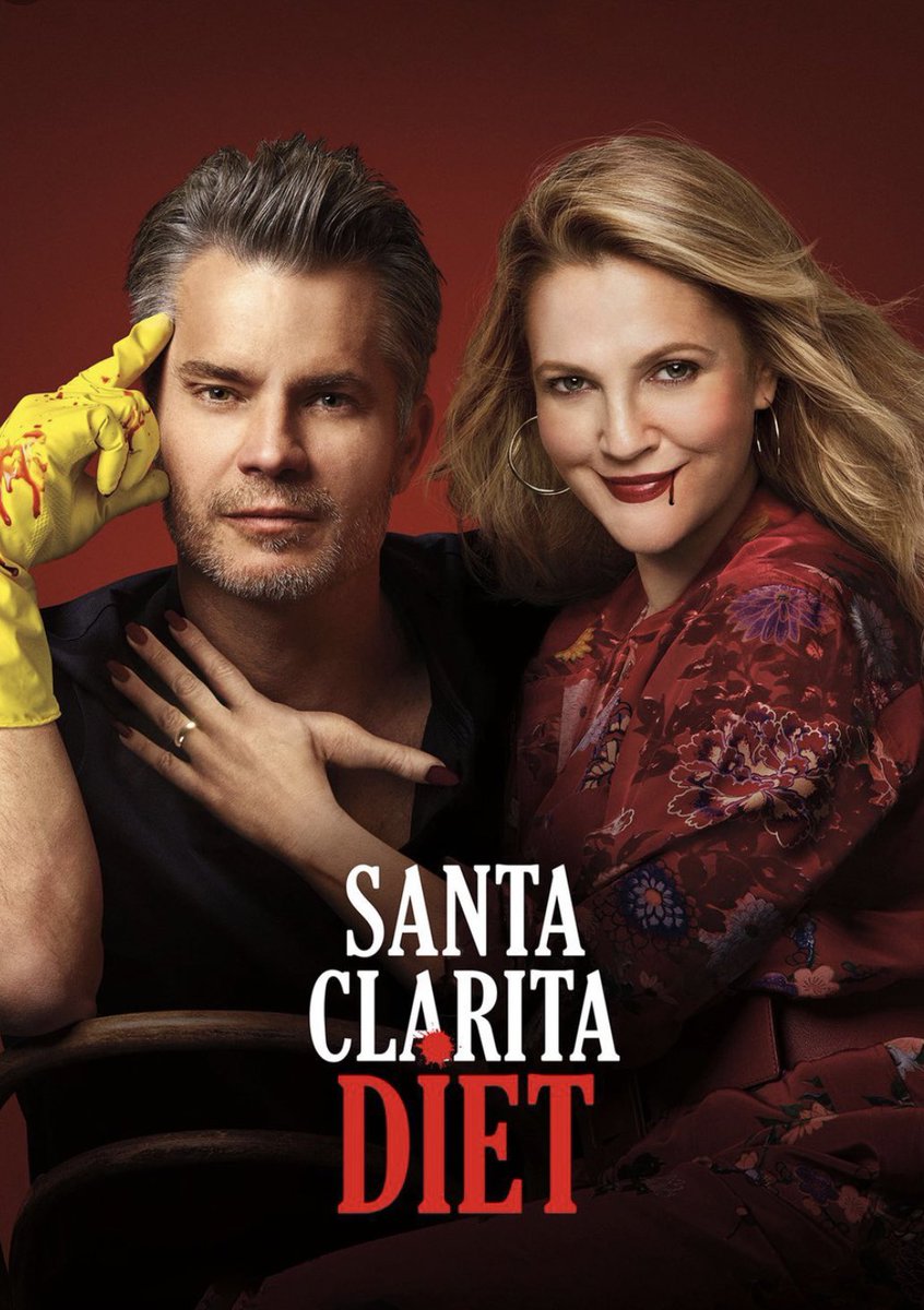 TheCuriopop's tweet photo. I can’t believe NETFLIX cancelled Santa Clarita Diet!! Can’t believe no season 4!! Wtf😳😠😡🤬 https://t.co/QBtSw30U0D