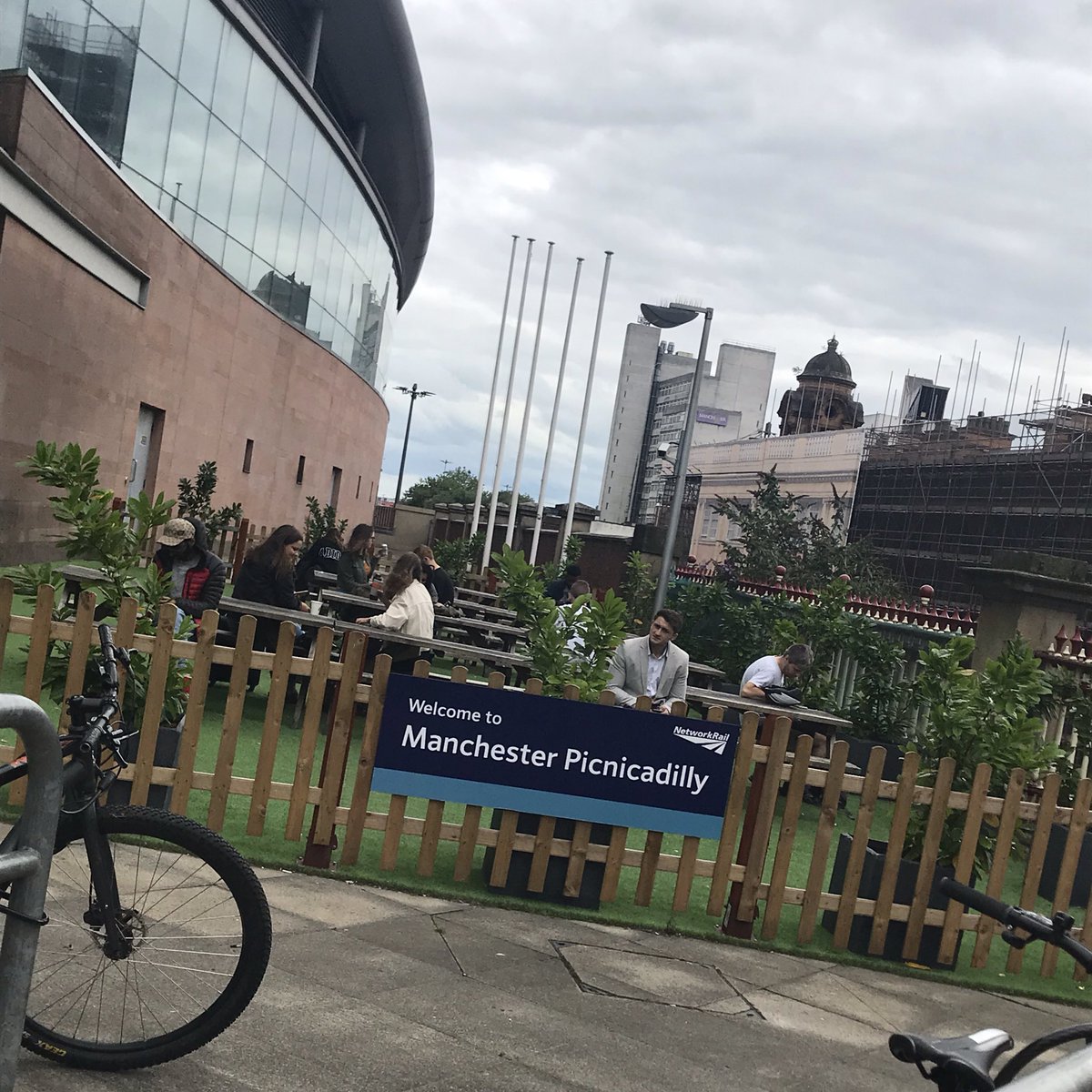 They’ve opened a picnic area at Manchester Piccadilly and naturally they’ve called it...