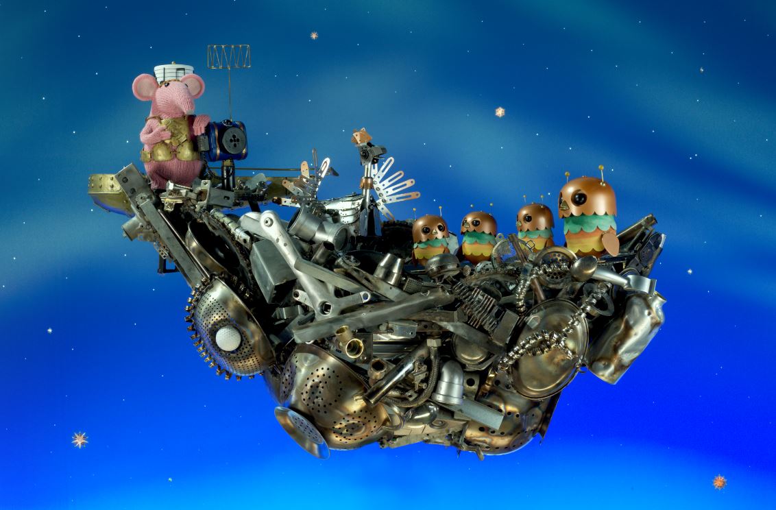 clangers iron chicken toy