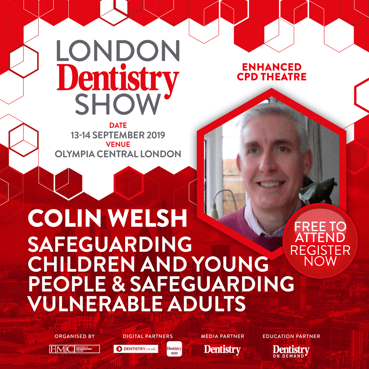 The Enhanced CPD Theatre at the London Dentistry Show will cover GDC recommended CPD topics over the two days for your required CPD – save the date and get your free ticket today!
#londondentistryshow #dentist #dentistry #dentistlondon

👉👉 bit.ly/2Y2osD1 👈👈