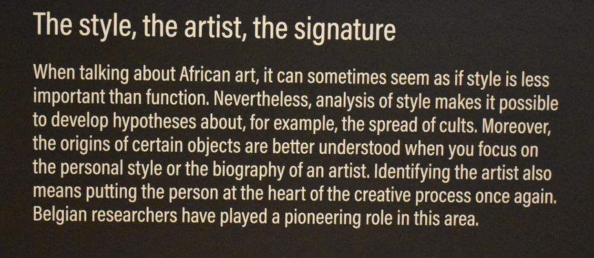 Objects, both contemporary and earlier, are integrated temporally and treated as art rather than craft, which is a really important curatorial move.