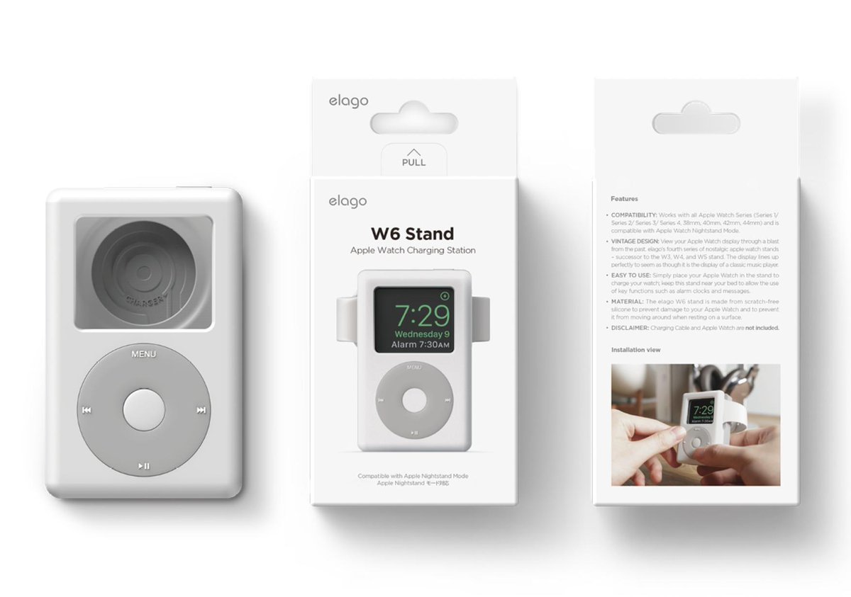  #delightful_design_details 14Products can be delightful but not great at what they do. This Apple Watch charger isn't easy to use compared to others but could be adored for nostalgia.Novelty can be delightful and that *can* be what makes it a great product - but not always.